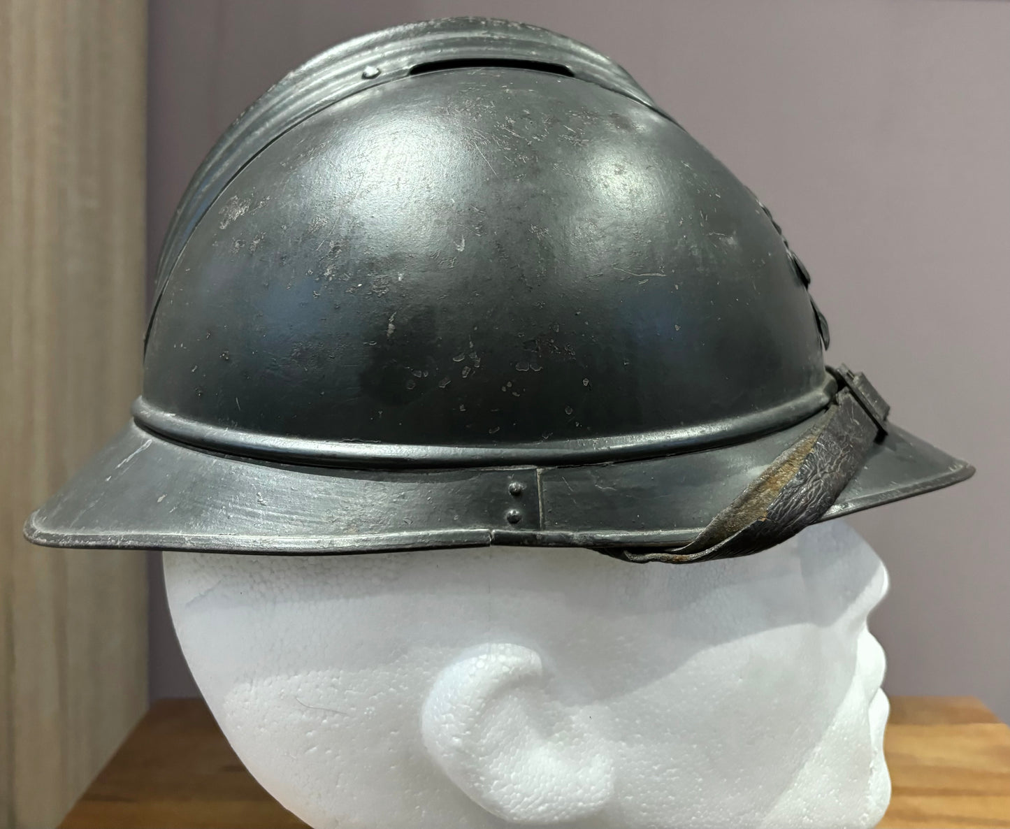 WW1 French Artillery M15 ‘Adrian’ Helmet