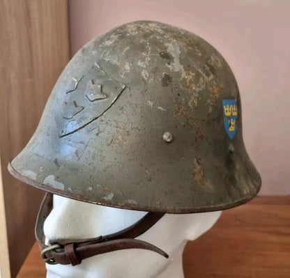 WW2 Swedish M21 (2nd Pattern) Helmet