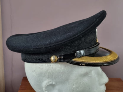 SOLD! WW2 British Staff Officer’s Royal Corps of Signals Visor Cap