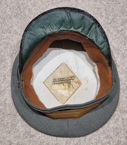 WW2 Italian Army Captain’s 2nd Signal Engineers (Genio Telegrafisti) Visor Cap