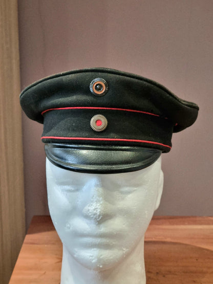 SOLD! Pre WW1 Imperial German M1897 Red Cross Pattern Visor Cap