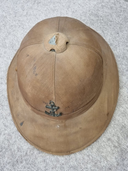 WW2 French Colonial M31 Pith Helmet, Dated 1935/6