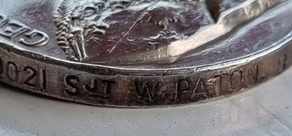 SOLD! WW1 Territorial Efficiency Medal Group to Sergeant William Paton, 1/8th Cameronians (Scottish Rifles), WIA x2, Gallipoli