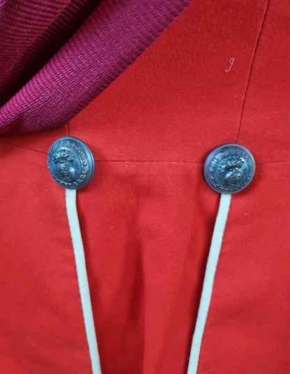 SOLD! Superb 1880 Victorian 3rd Durham Fusiliers Scarlet Tunic & Sash