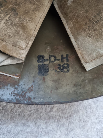 Spanish Civil War used Czech Vz32 Helmet