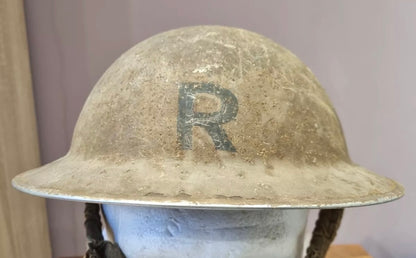 SOLD! WW2 British Rescue MK2 ‘Brodie’ Helmet