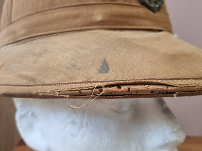 WW2 French Colonial M31 Pith Helmet, Dated 1935/6