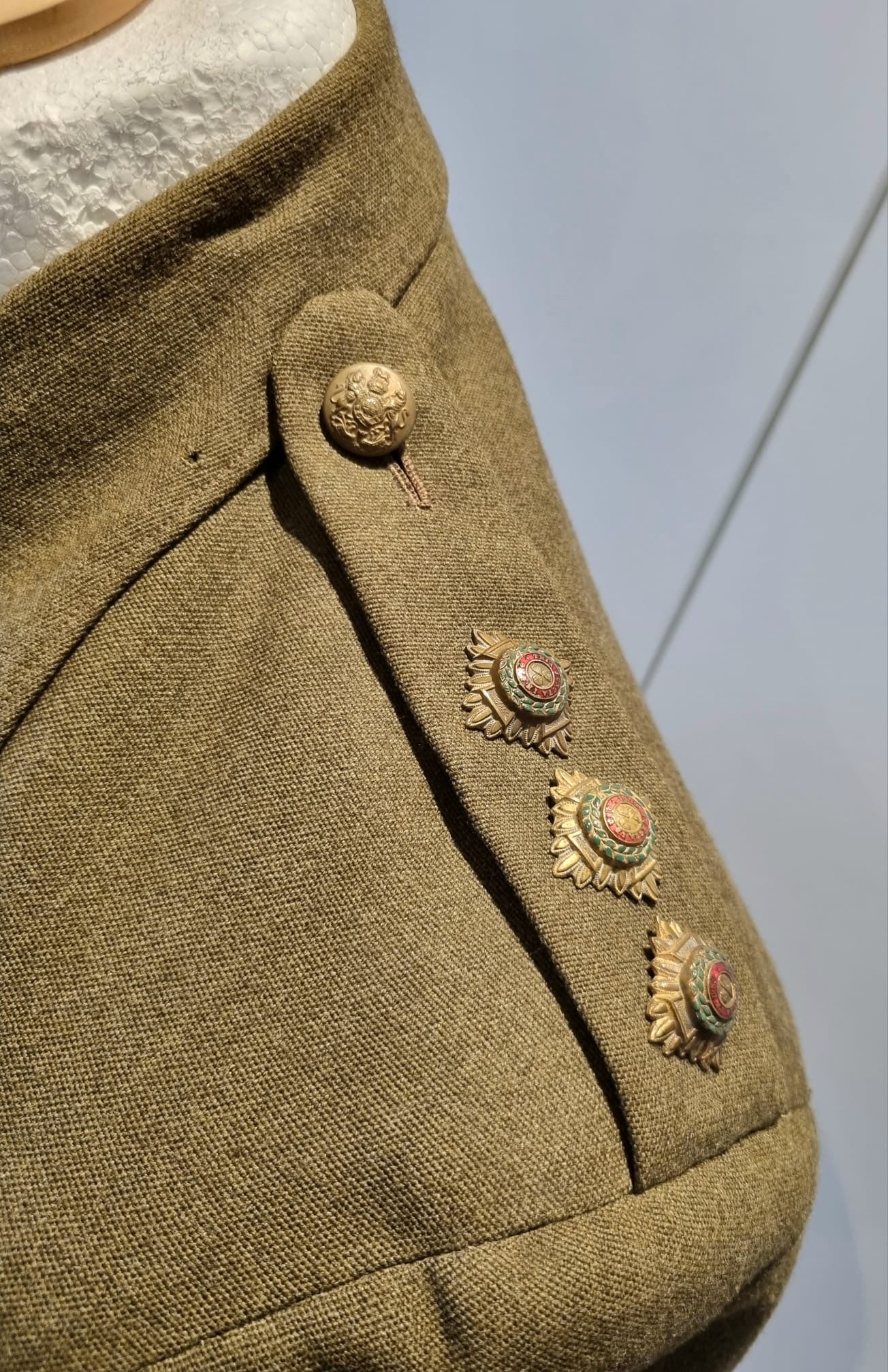 SOLD! WW2 British Army Captain’s Jacket and Sam Browne Belt, Dated 1939