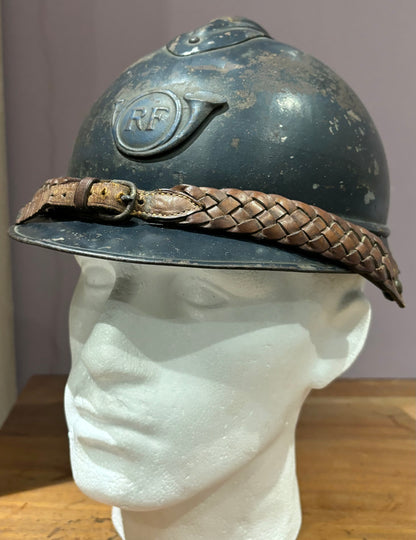 WW1 French Chasseur Officer’s M15 ‘Adrian’ Helmet