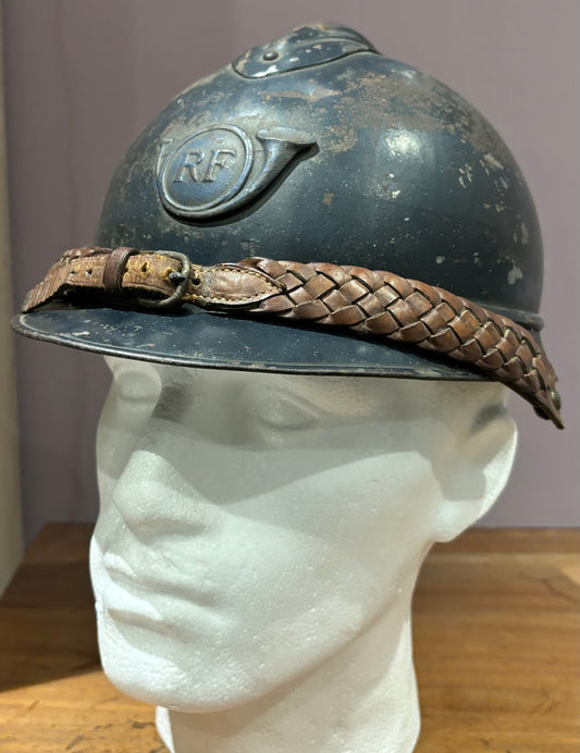 WW1 French Chasseur Officer’s M15 ‘Adrian’ Helmet