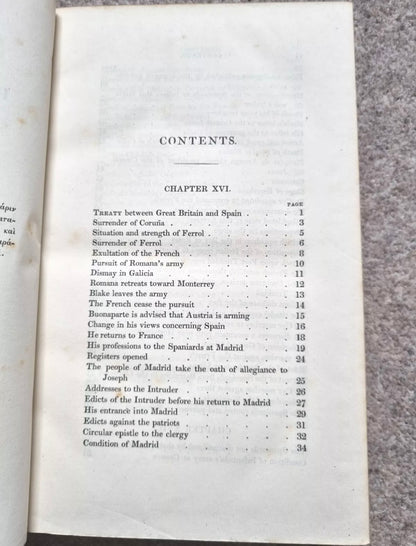 Southey's History Of The Peninsular War 1828 Edition Vols 1-3 by Robert Southey