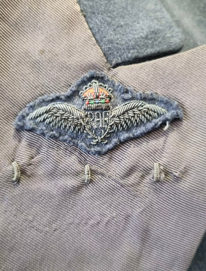 SOLD! WW2 RAF Mess Uniform named to Pilot Officer John Fletcher McPhie, Stalag Luft 3 Interest!