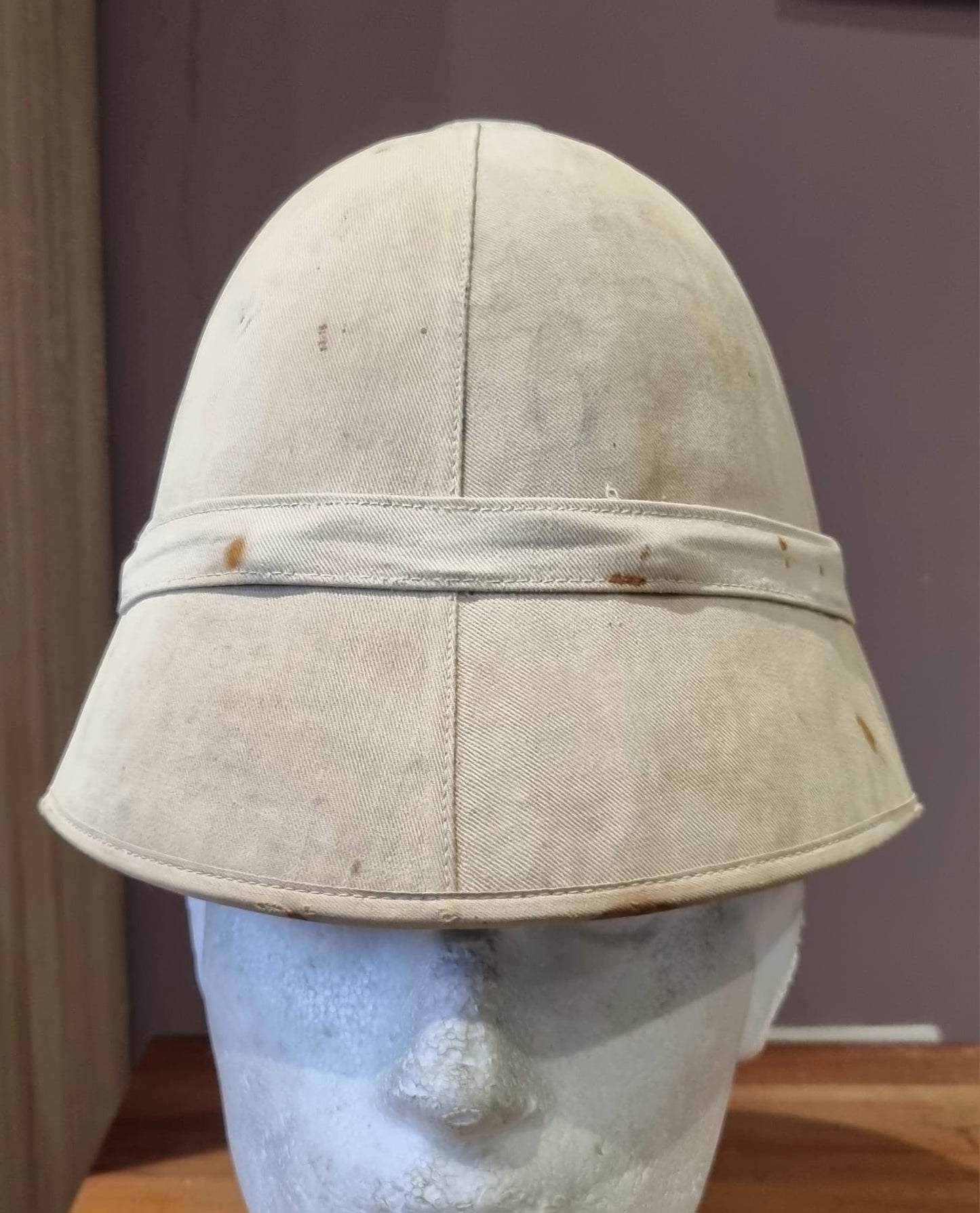 WW1 French Colonial M1886 ‘Pain de Sucre’ Pith Helmet, Marked to 176th Regiment (Corps Expéditionnaire d’Orient)