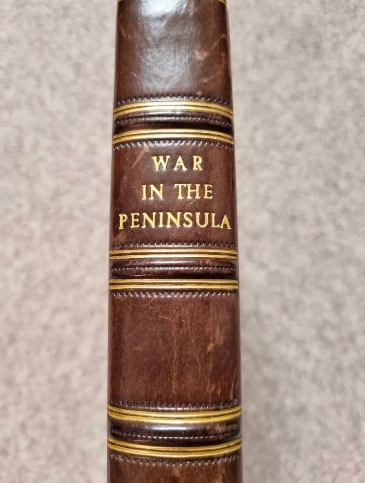 History Of The War In The Peninsula by W.F.P Napier 1836, 1st Edition, Rebound