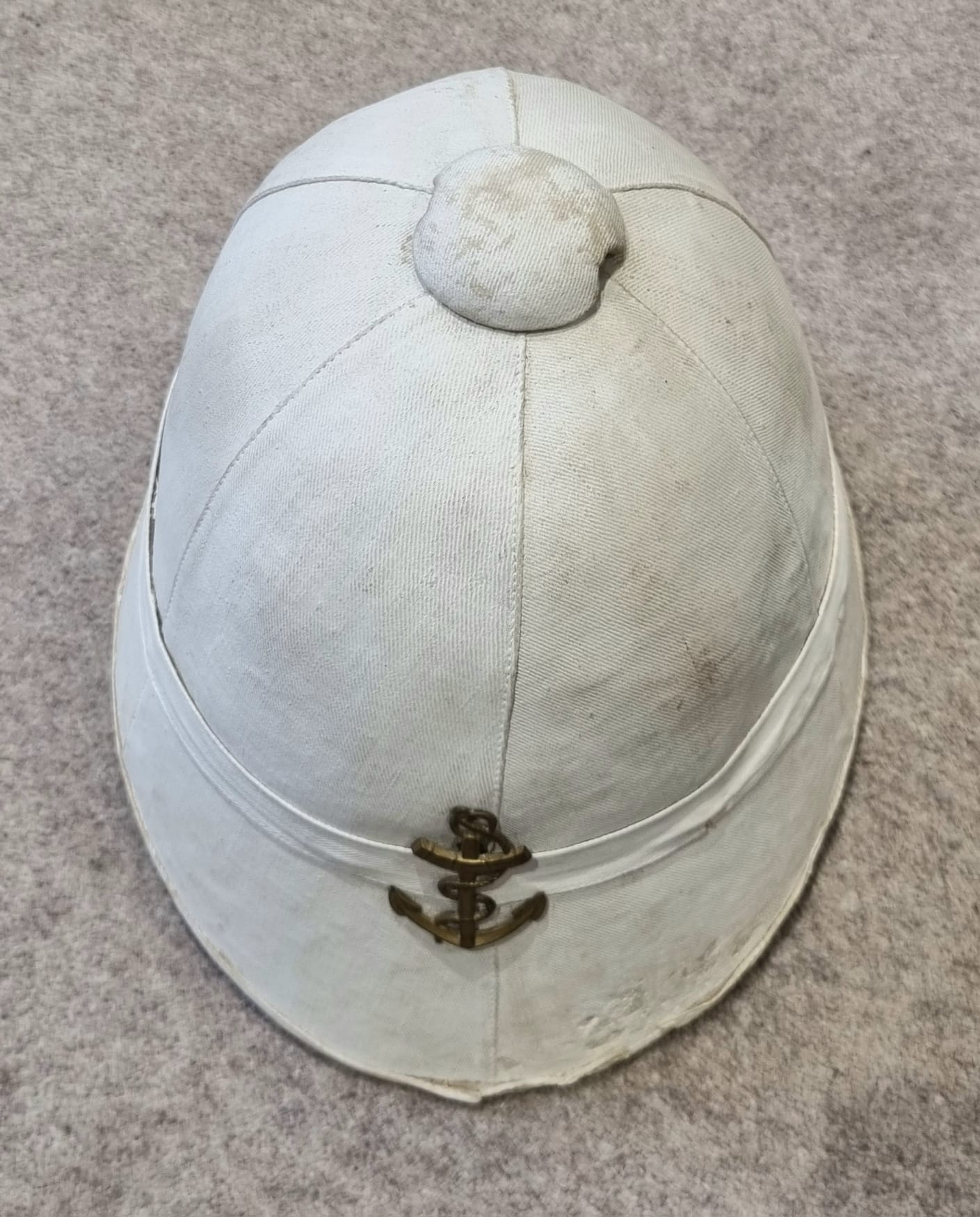 French Colonial M1886 ‘Pain de Sucre’ Pith Helmet for the Troupes de Marine