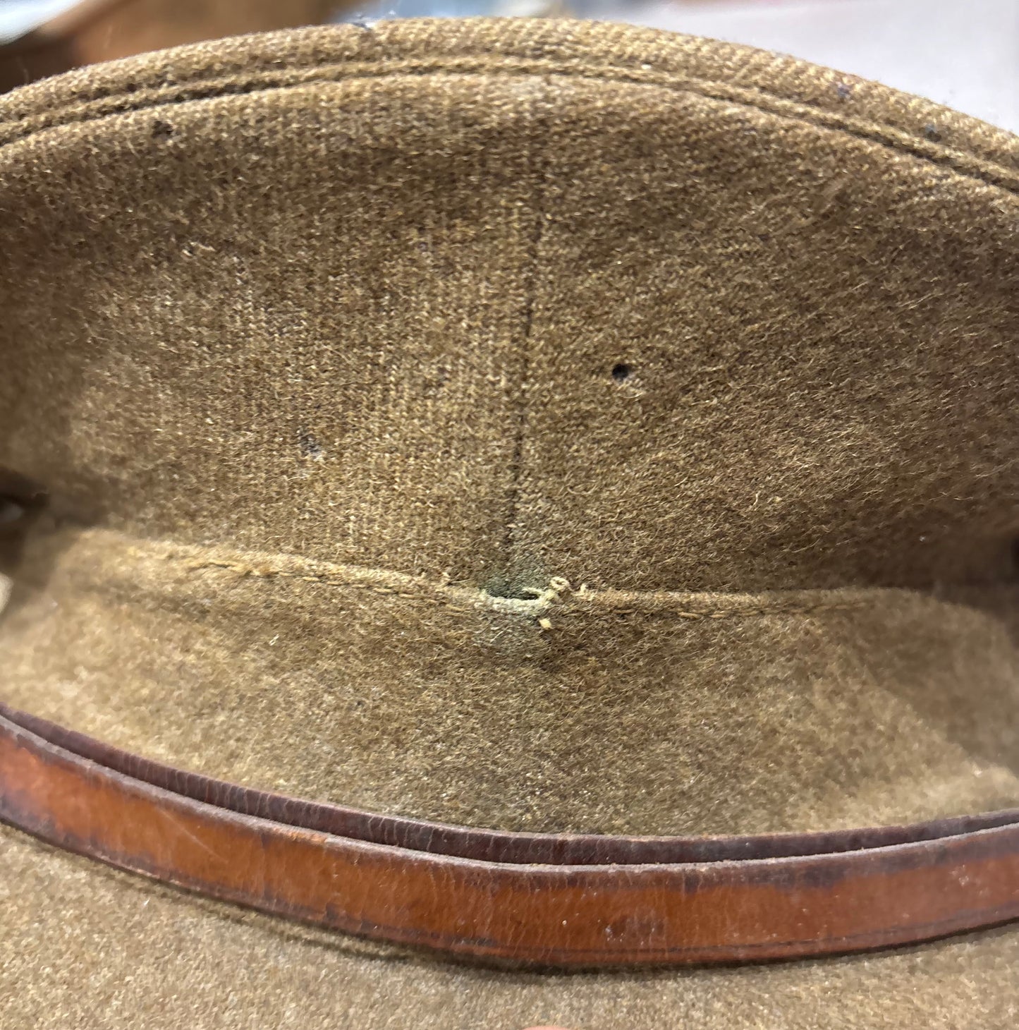 Early Interwar King’s (Liverpool) Regiment M1922 Visor Cap, Named