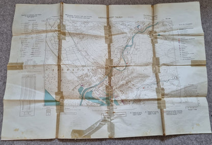 WW2 German M35 Map Case and Maps, Operation Sealion and Belgium Interest