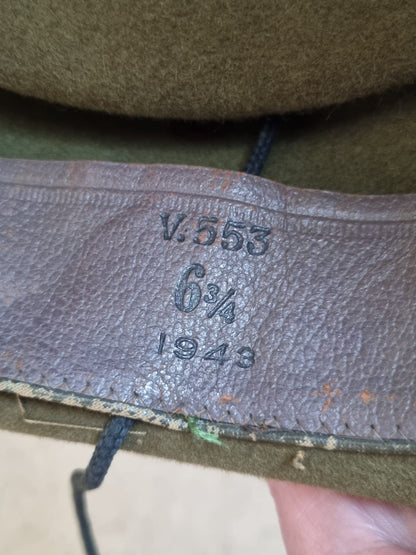 WW2 Royal Australian Air Force (RAAF) Slouch Hat, Dated 1943