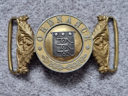 Rare Mid-19th Century, British Army Ordnance Corps Belt Buckle