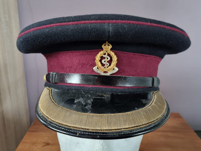 Inter War- Early WW2 British Staff Officer’s Royal Army Medical Corps Visor Cap