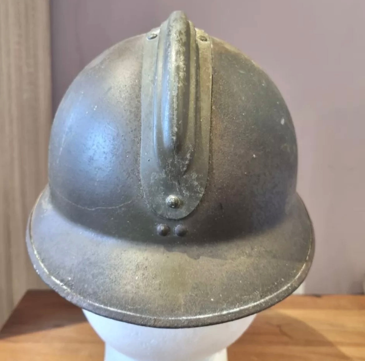 SOLD! WW2 French Artillery M26 Adrian Helmet