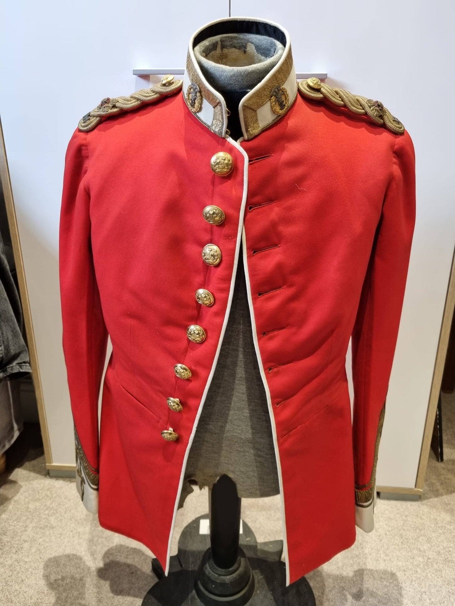 Victorian Middlesex Regiment (Militia Battalion) 2nd Lieutenant’s Jacket & Trousers