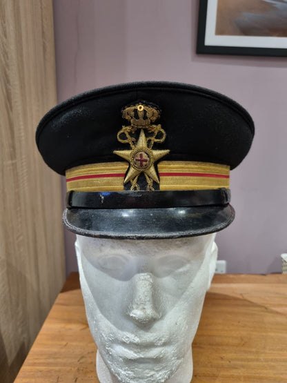 WW2 Italian Army Medical Corps Officer’s Visor Cap