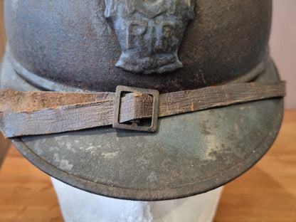 WW1 French Engineers M15 ‘Adrian’ Helmet- Named