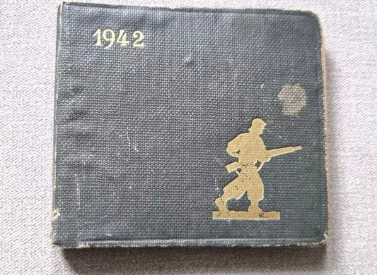 SOLD! Rare WW2 French Vichy Diary, "Agenda de Armée Nouvelle 1942"