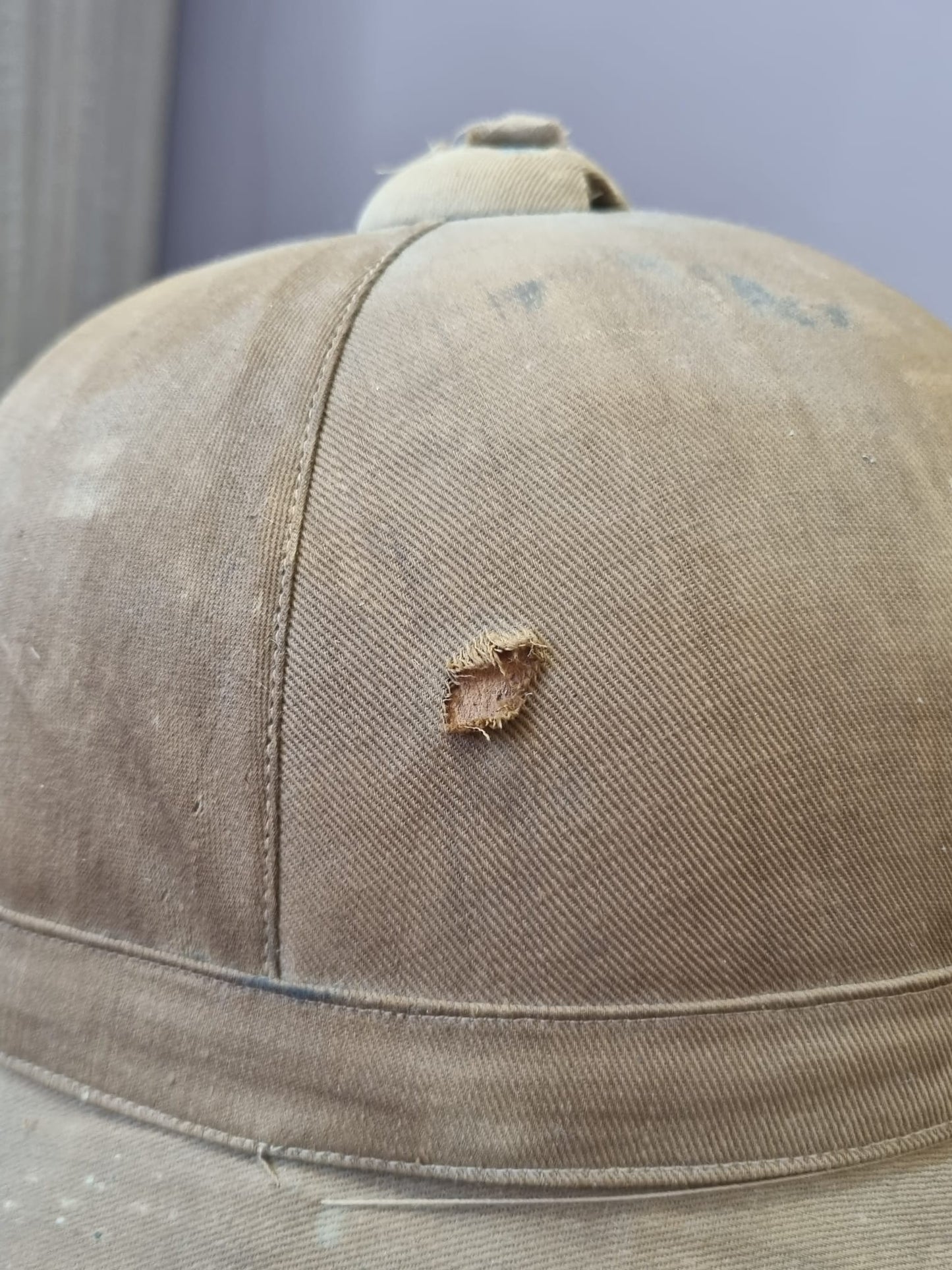 WW2 French Colonial M31 Pith Helmet, Dated 1935/6