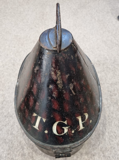 SOLD! Victorian Royal Artillery Officer’s Home Service Helmet and Tin