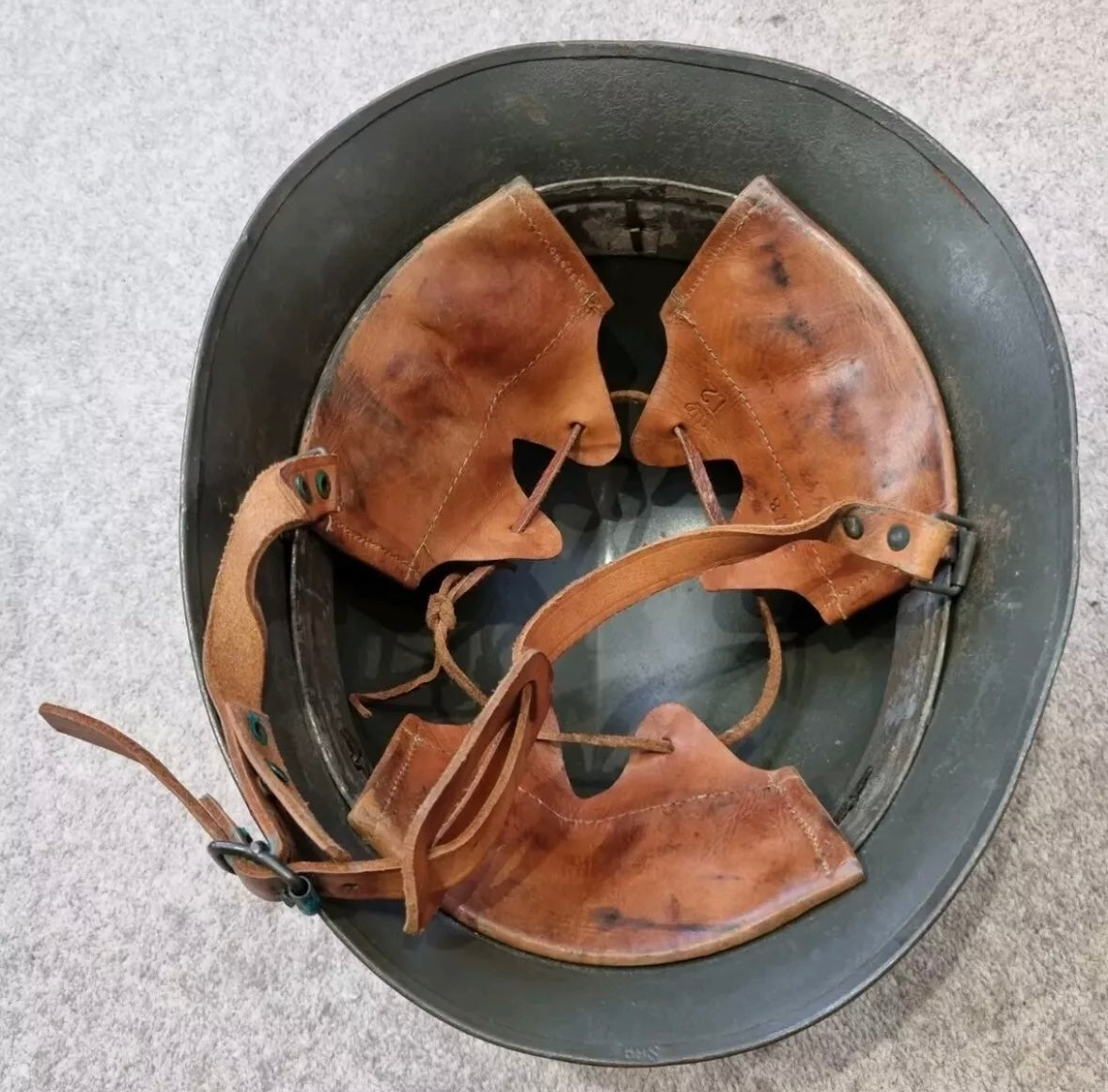 SOLD! WW2 Swedish M21 (2nd Pattern) Helmet, Named