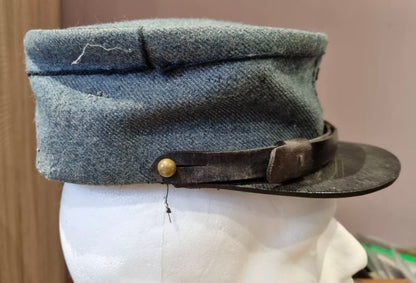 SOLD! 1930s French M30 Horizon Blue Kepi for the 2nd Infantry Regiment