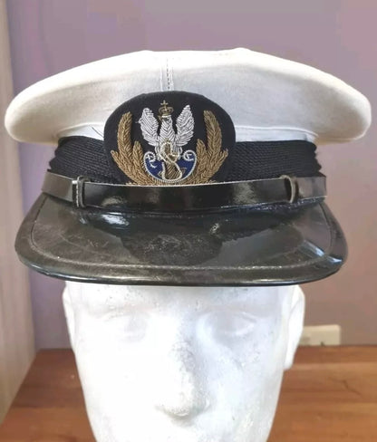 SOLD! Post War Polish Navy Officer’s Visor Cap