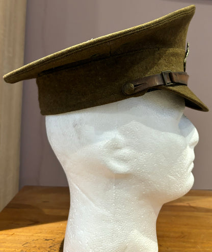 Early Interwar King’s (Liverpool) Regiment M1922 Visor Cap, Named