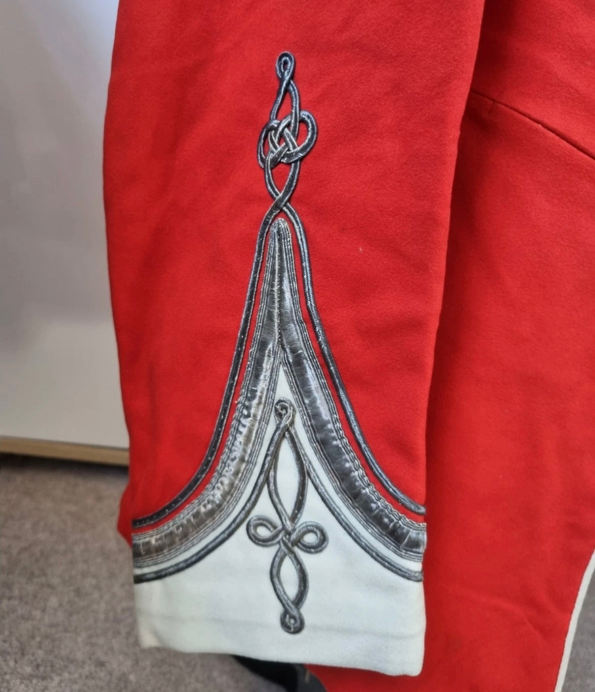SOLD! Superb 1880 Victorian 3rd Durham Fusiliers Scarlet Tunic & Sash