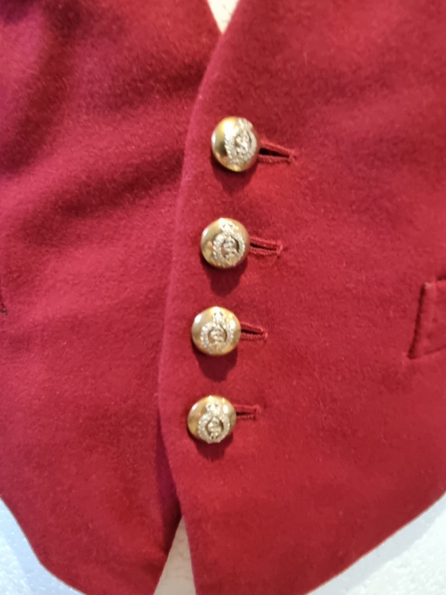 SOLD! 1964 Dated, British Army, Royal Army Medical Corps  Colonel’s Mess Dress Jacket and Waistcoat.