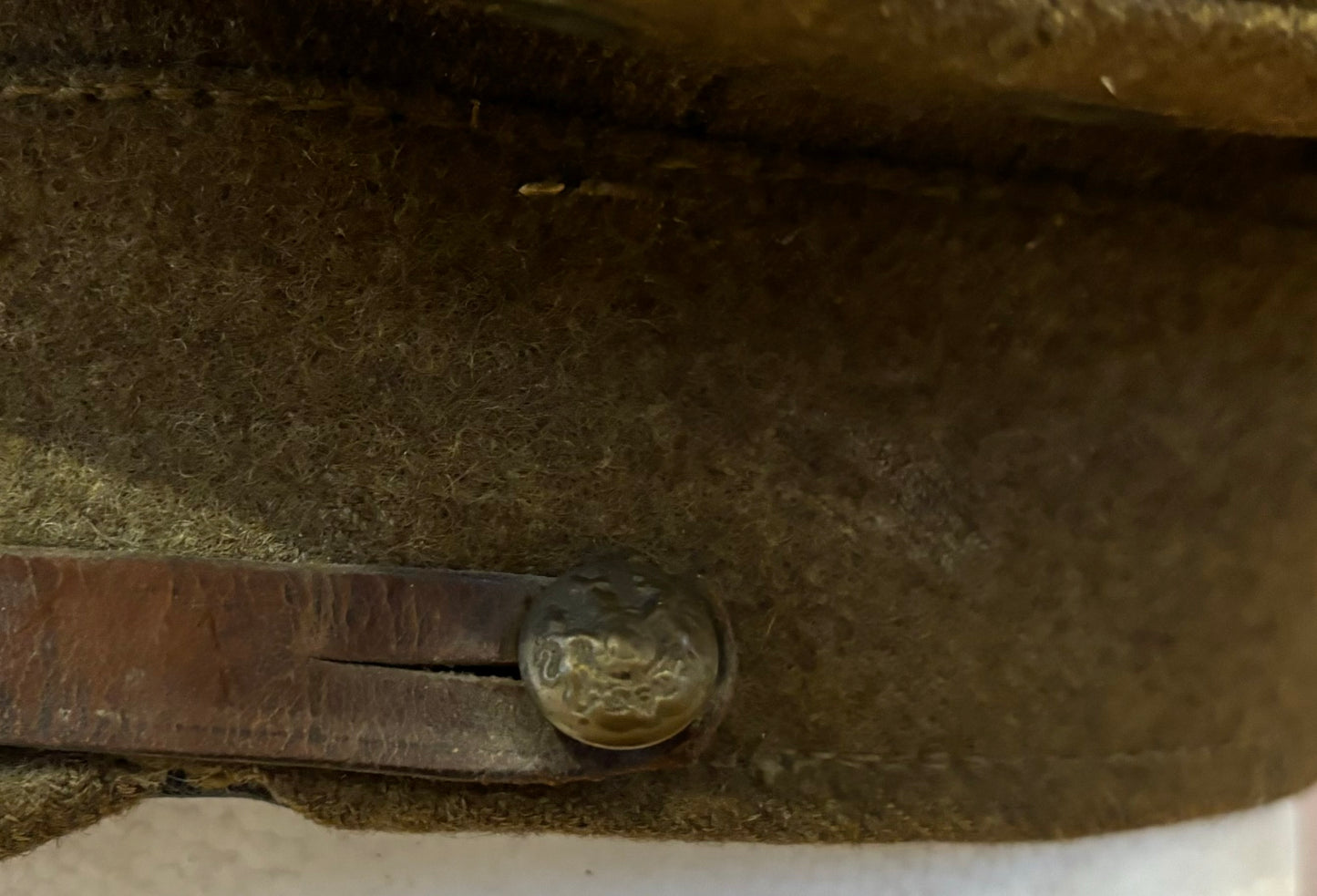 Early Interwar King’s (Liverpool) Regiment M1922 Visor Cap, Named