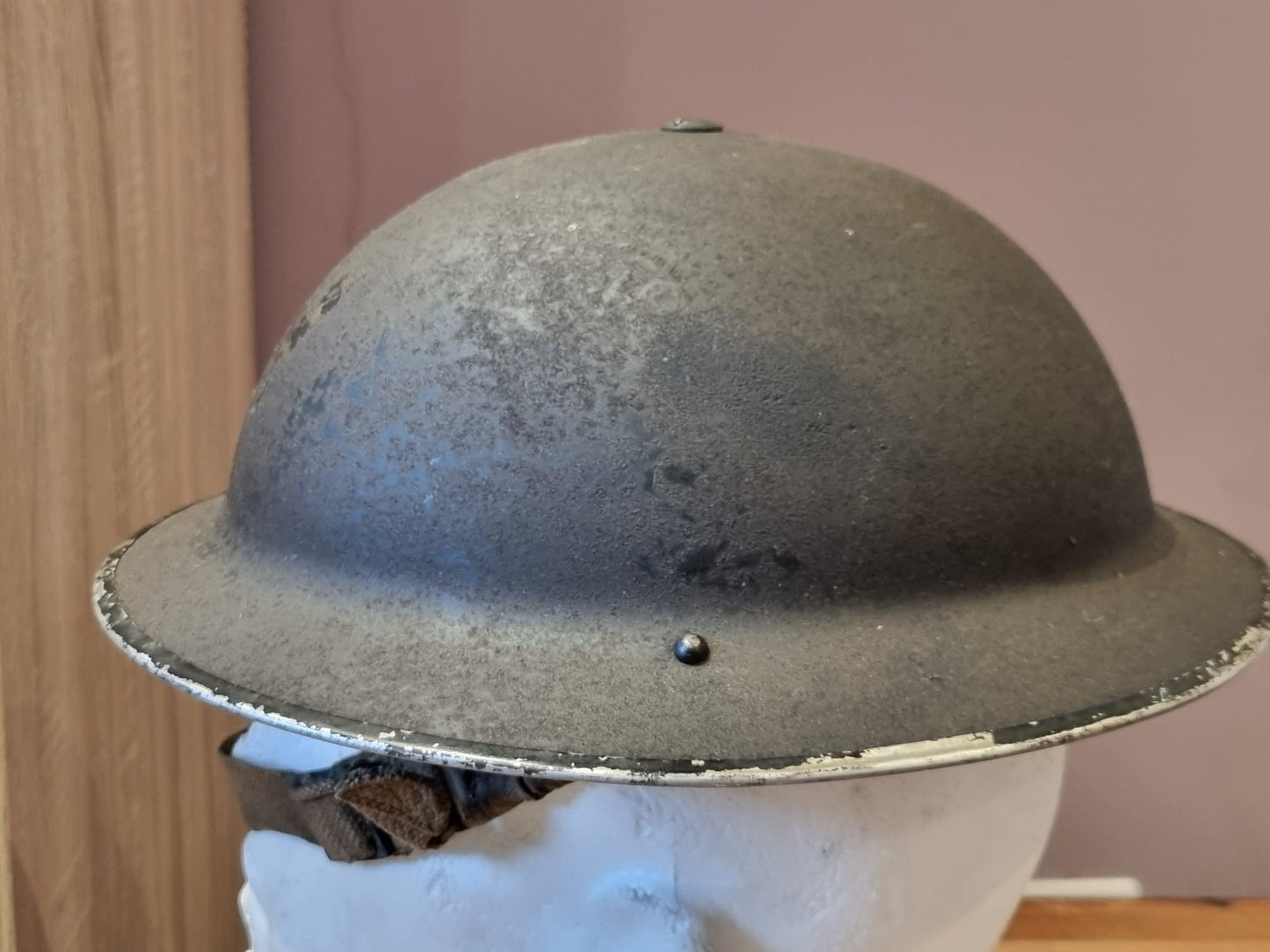 WW2 British ARP Warden’s MK2 ‘Brodie’ Helmet, Dated 1939