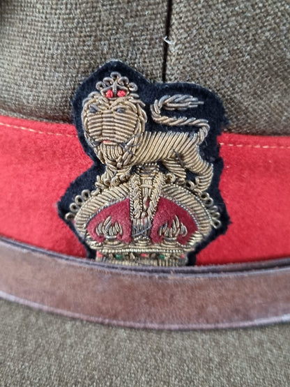 SOLD! Early 1950s British Colonel’s Royal Army Service Corps Visor Cap