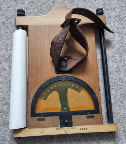 WW1 British Royal Flying Corps Collection, including Flying Helmet, Goggles, Wrist Compass and Map Board