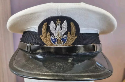 SOLD! Post War Polish Navy Officer’s Visor Cap