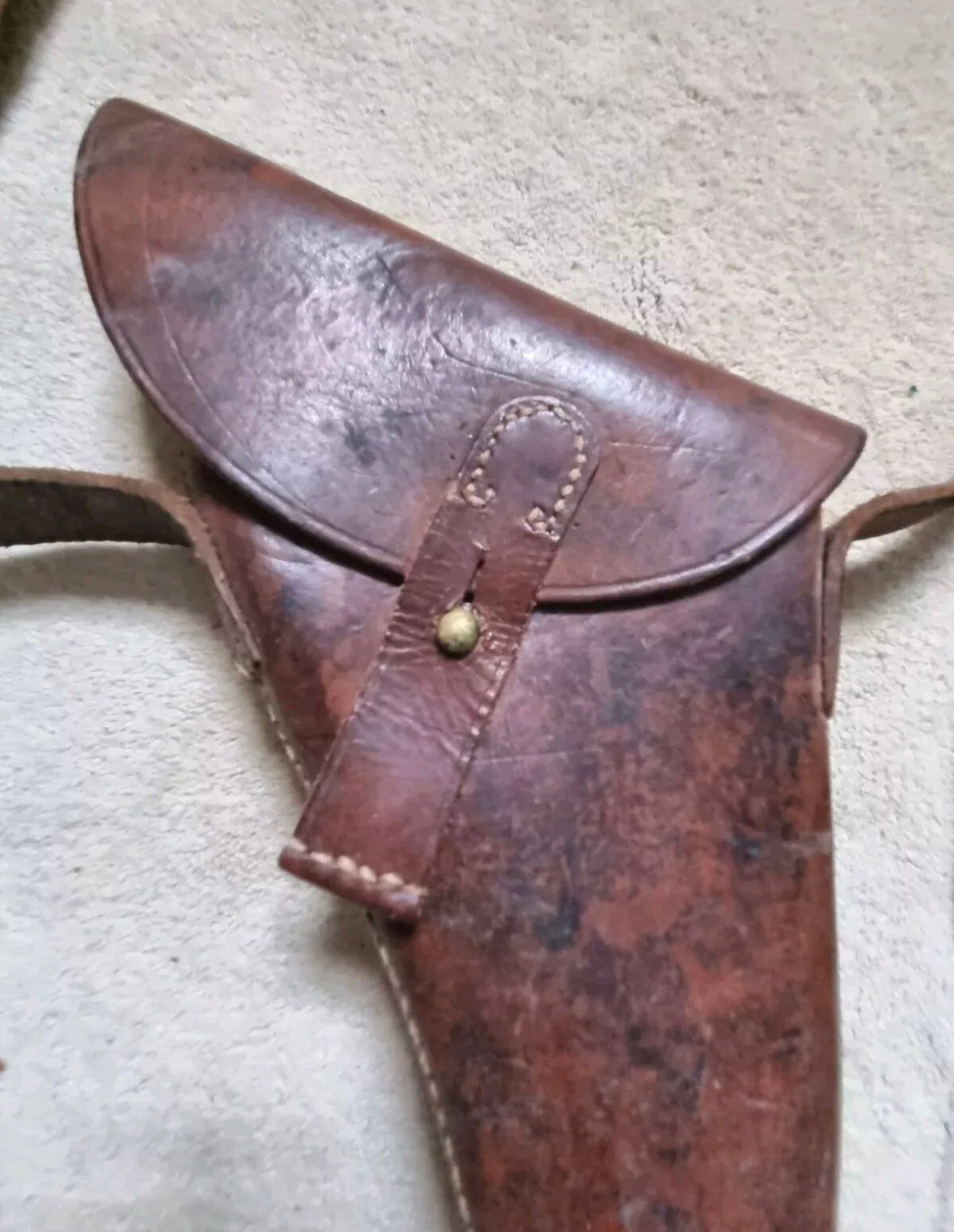 SOLD! Rare WW2 British Army Flare Gun Holster and Shoulder Strap