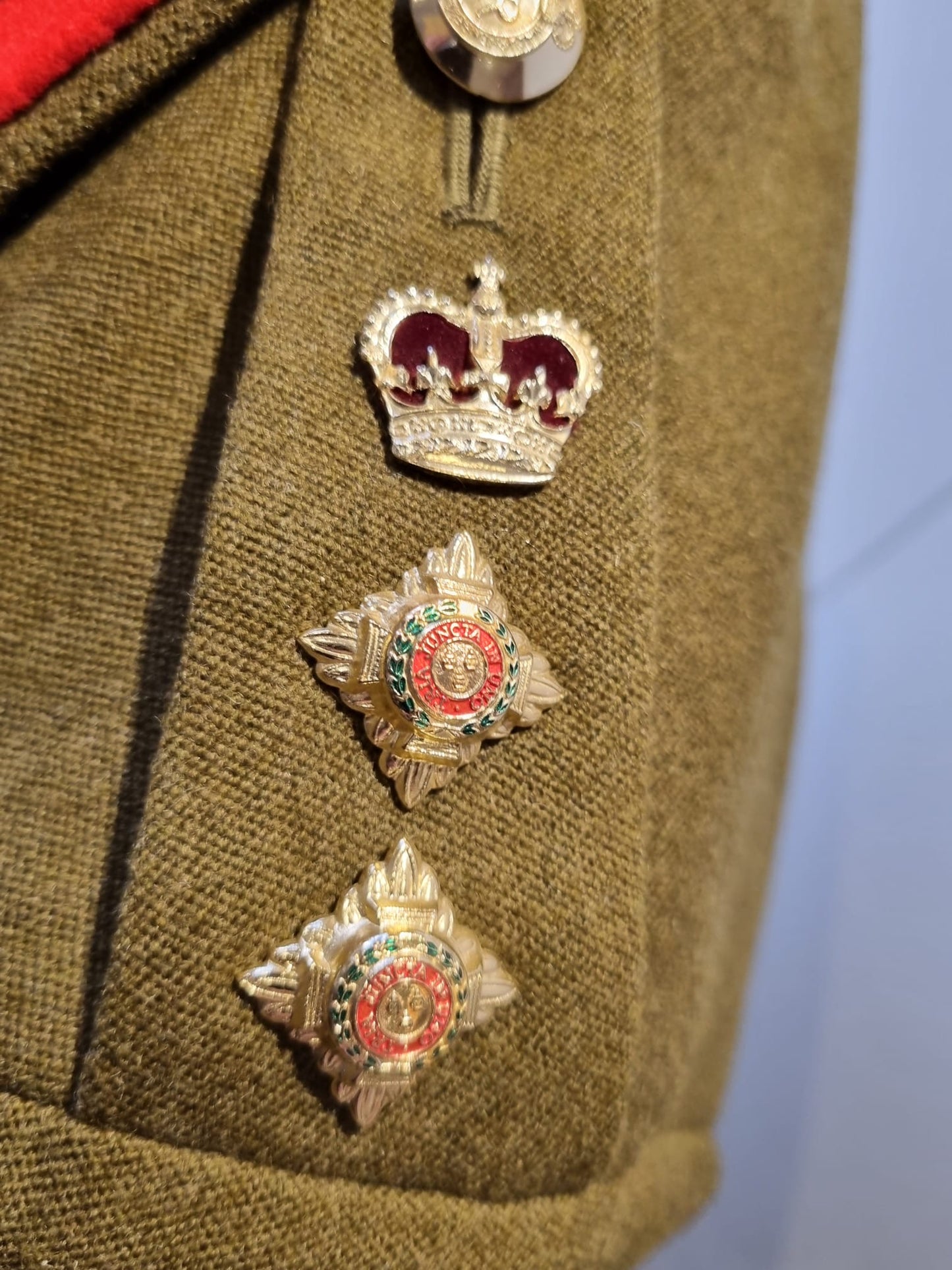 SOLD! Post War Royal Corps of Transport Colonel's Jacket, Trousers and Visor Cap