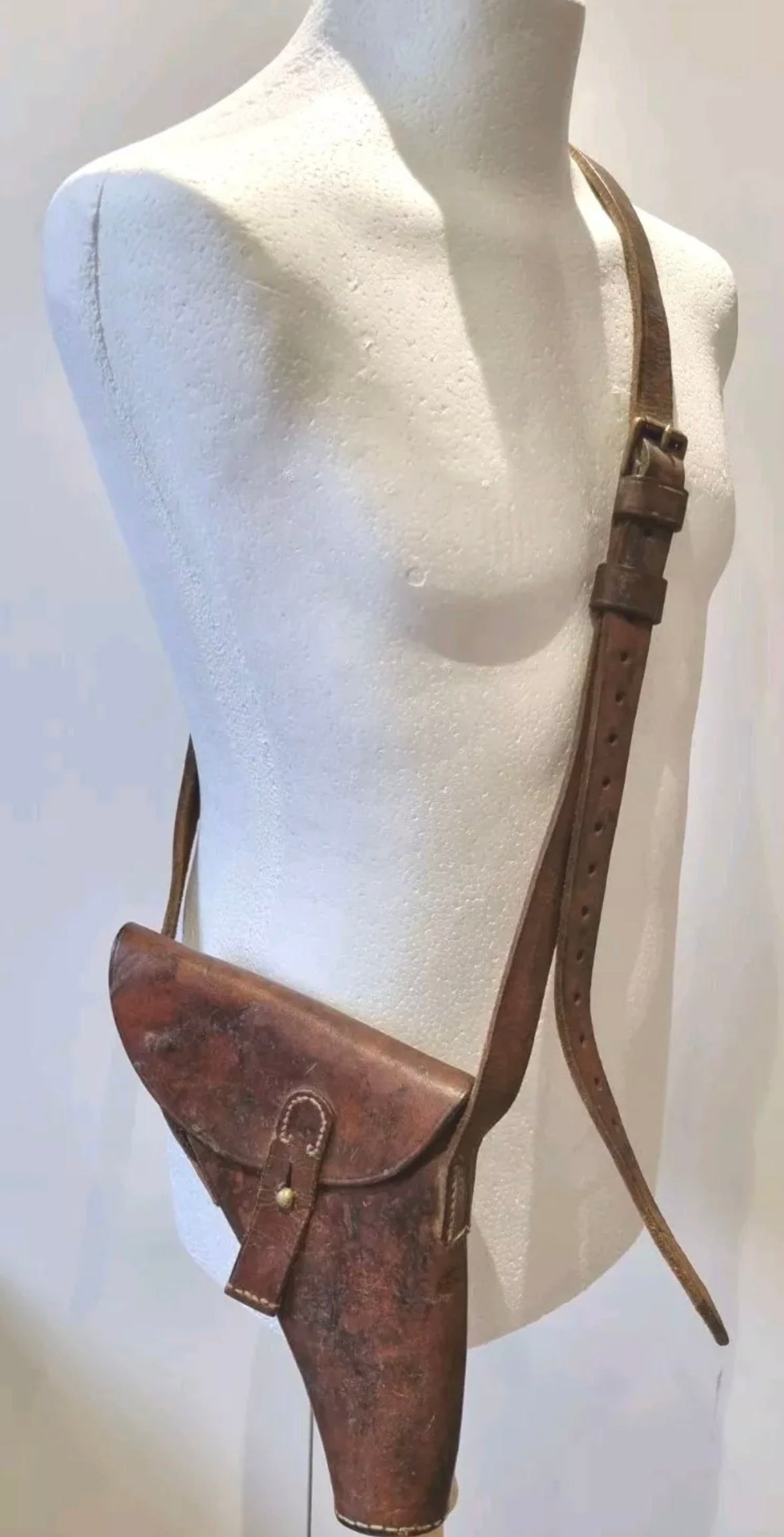 SOLD! Rare WW2 British Army Flare Gun Holster and Shoulder Strap