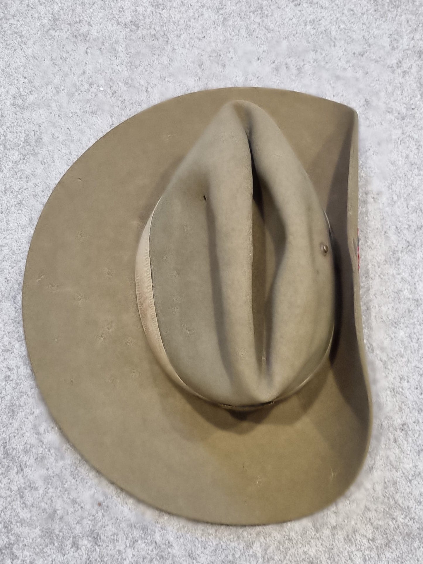 WW2 British Royal Engineers Slouch Hat, Dated 1943