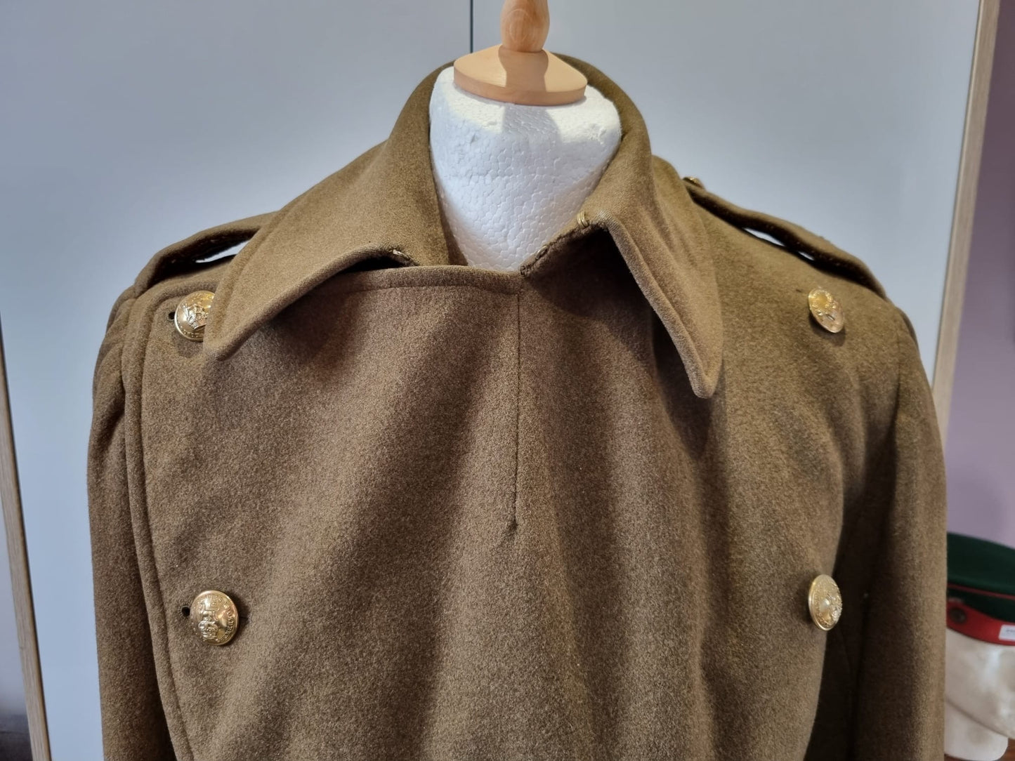 SOLD! WW2 British Army Major’s Kings Own Scottish Borderers Greatcoat