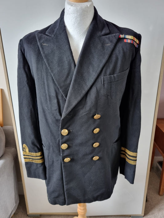 SOLD! Post War Royal Navy Reserve Lieutenant Commander’s Uniform for WW2 Veteran