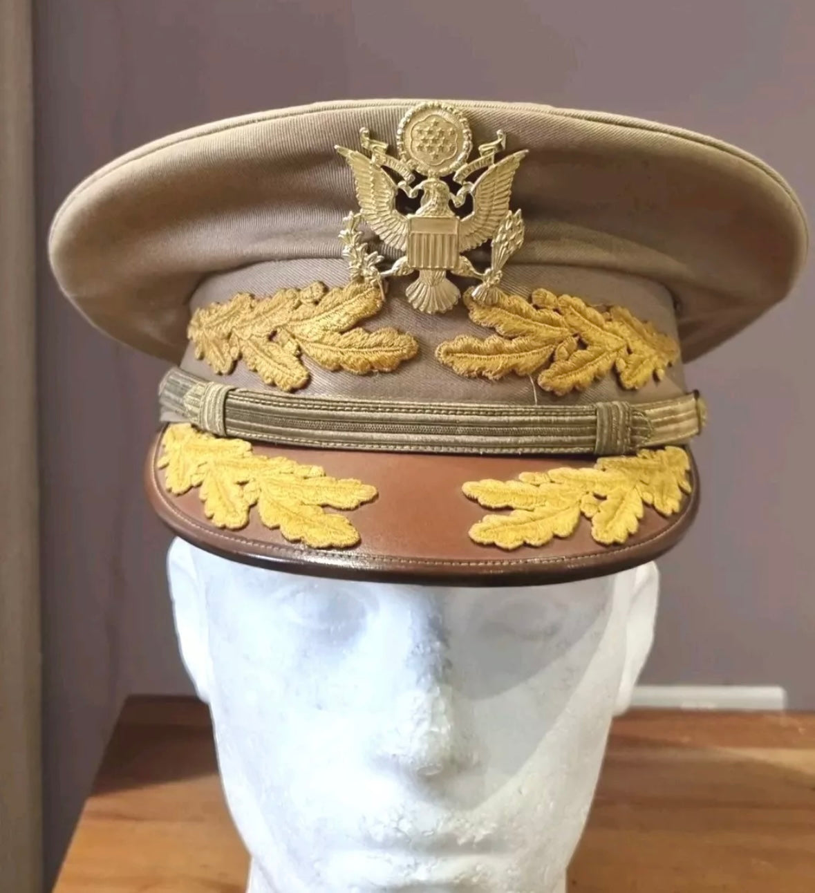 SOLD! 1960-70s US Army General's Visor Cap