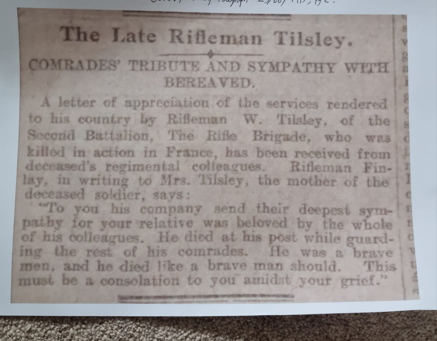 SOLD! WW1 Medal and Death Plaque Collection to Brothers William and Joseph Arthur Tilsley including 1914 Mons Star and MID Clasp, Enlisted Underage